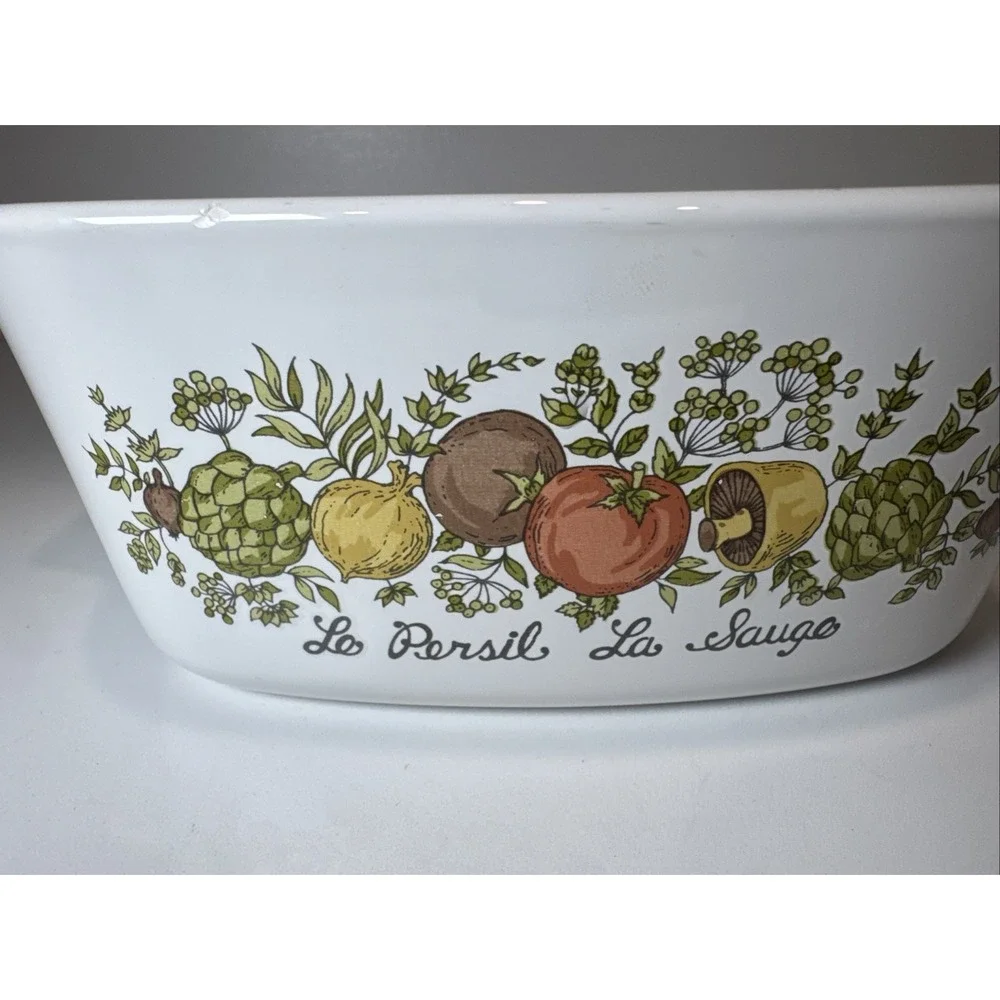 CorningWare Spice of Life Casserole Dish Set of 3 VTG 2 Qt 1.5 Qt 1 Qt Retro